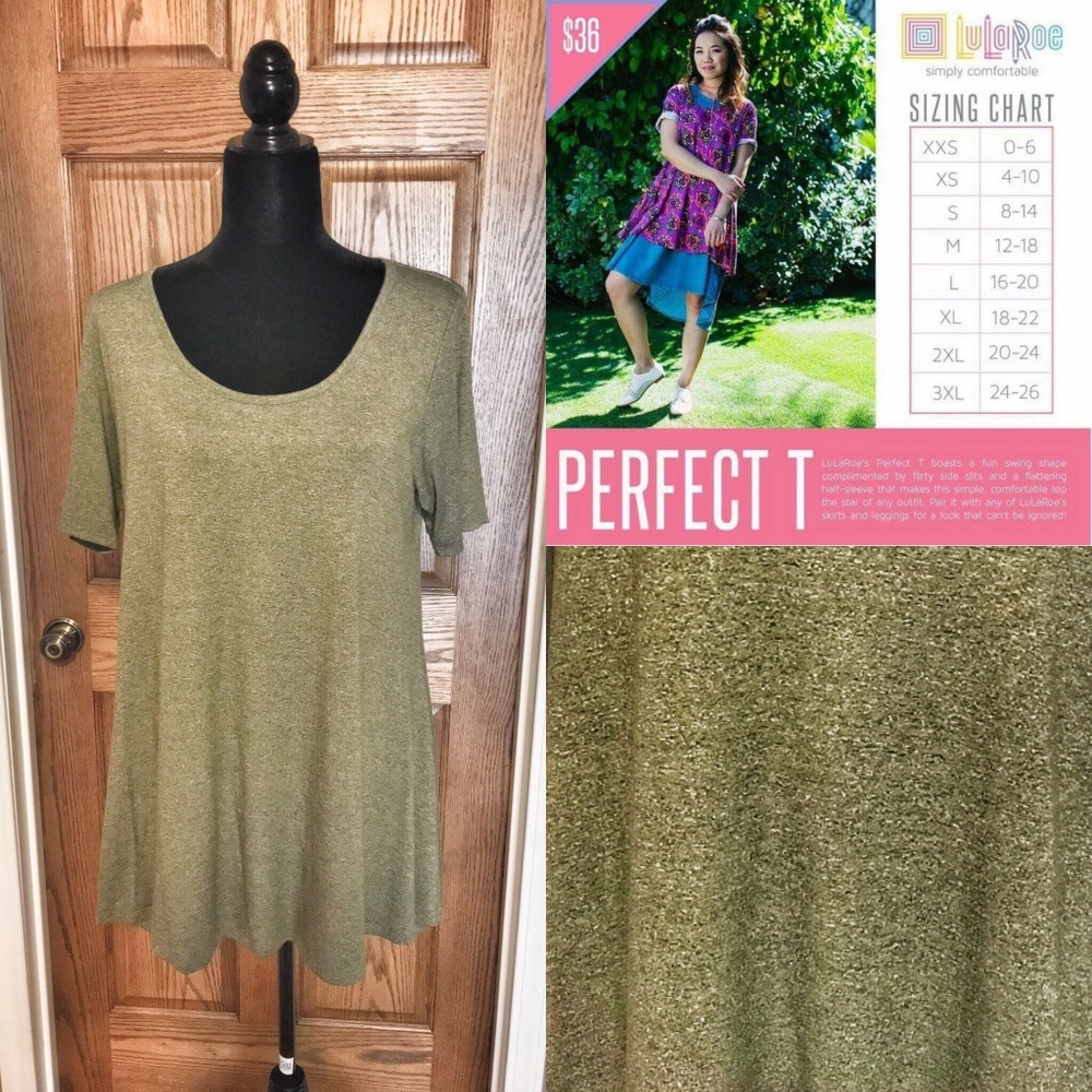 LuLaRoe Perfect Tee Size Small (S)